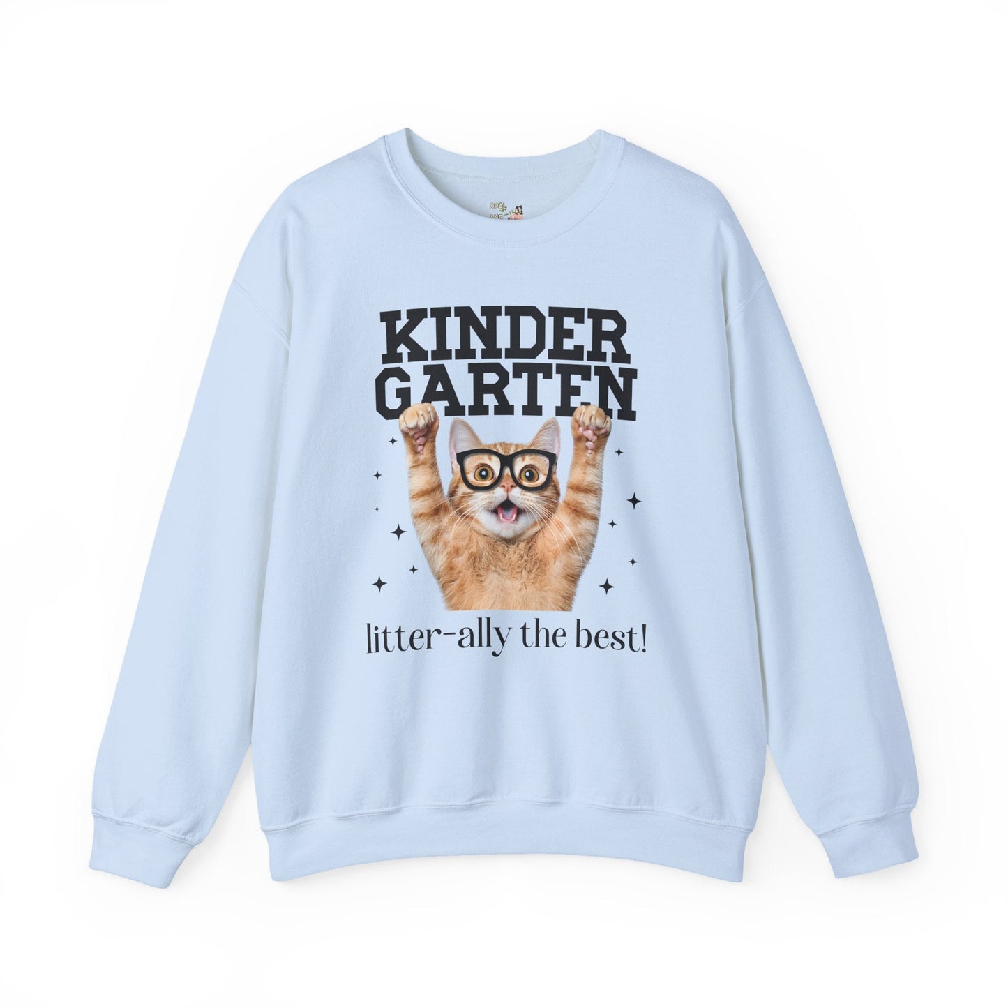 Kindergarten Teacher Cat Lover Sweatshirt