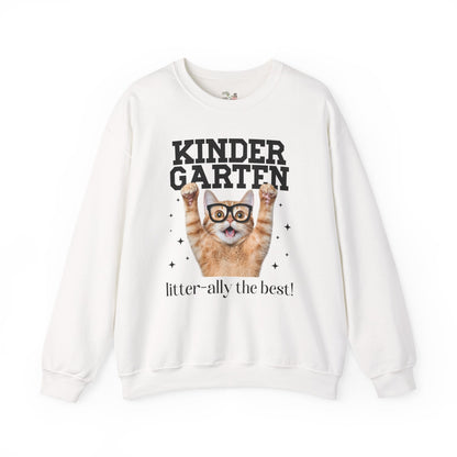 Kindergarten Teacher Cat Lover Sweatshirt