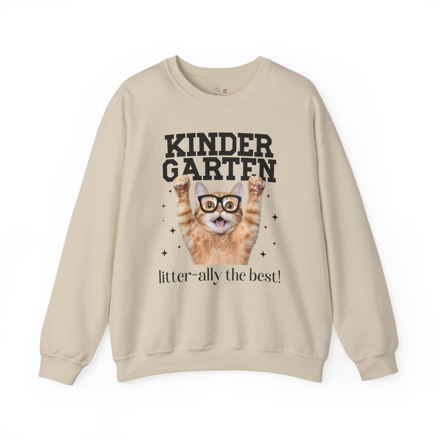 Kindergarten Teacher Cat Lover Sweatshirt