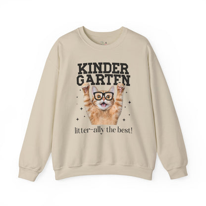 Kindergarten Teacher Cat Lover Sweatshirt