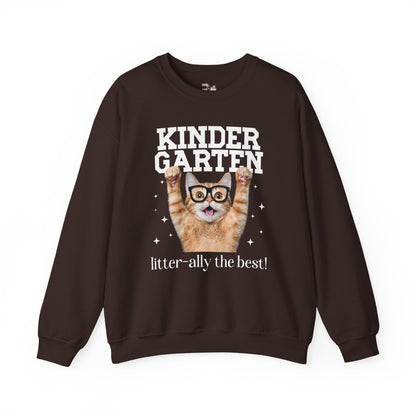 Kindergarten Teacher Cat Lover Sweatshirt