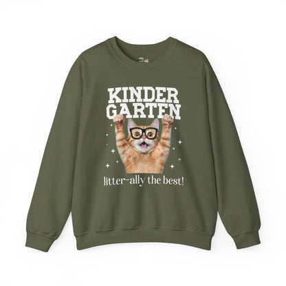 Kindergarten Teacher Cat Lover Sweatshirt