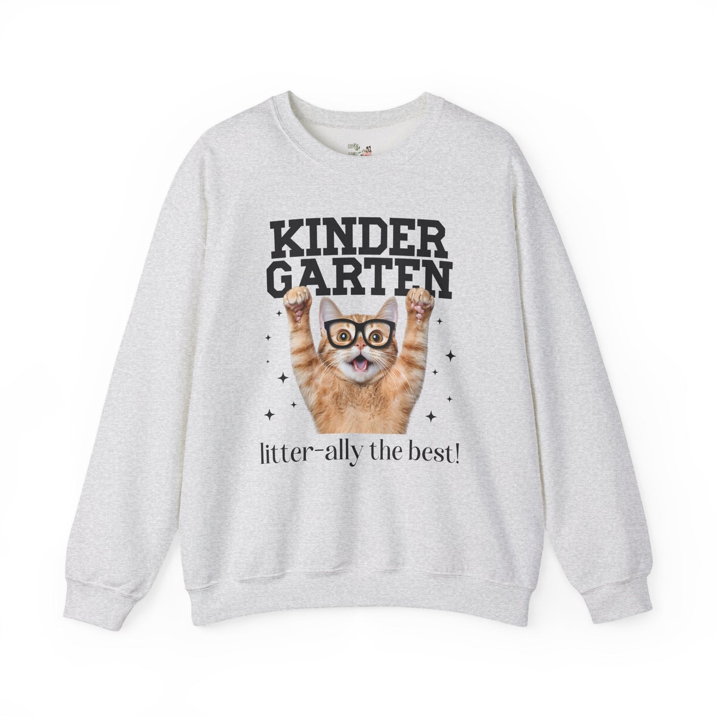 Kindergarten Teacher Cat Lover Sweatshirt