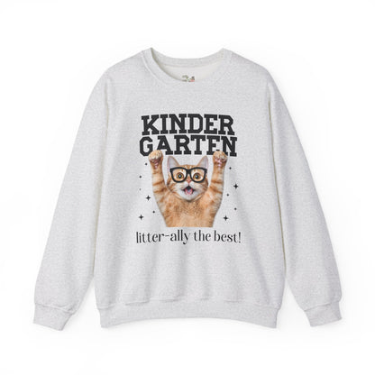 Kindergarten Teacher Cat Lover Sweatshirt