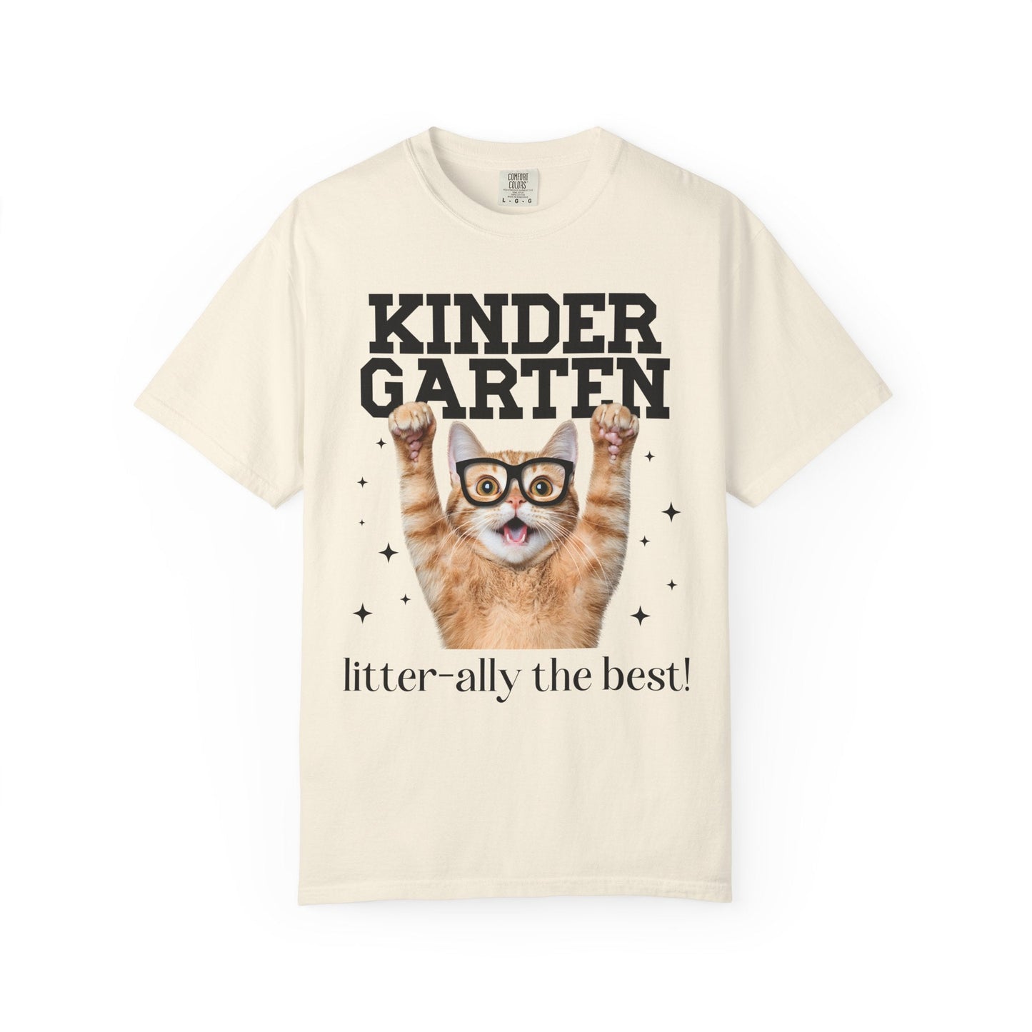 Kindergarten Teacher Cat Tee