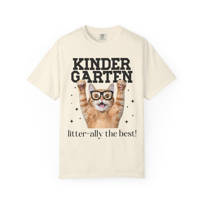 Kindergarten Teacher Cat Tee
