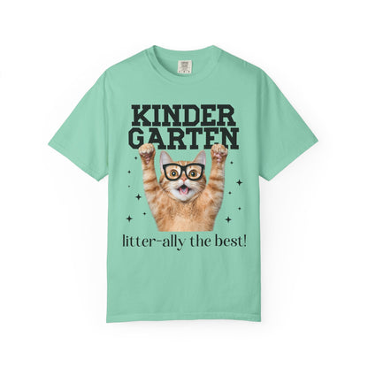 Kindergarten Teacher Cat Tee