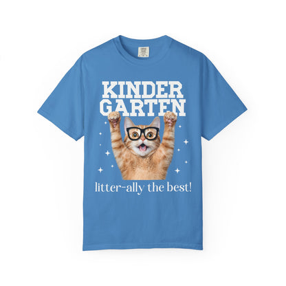 Kindergarten Teacher Cat Tee
