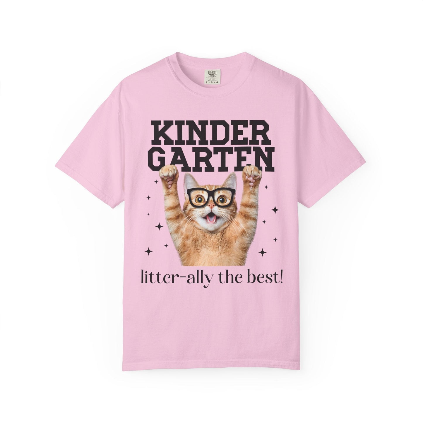 Kindergarten Teacher Cat Tee