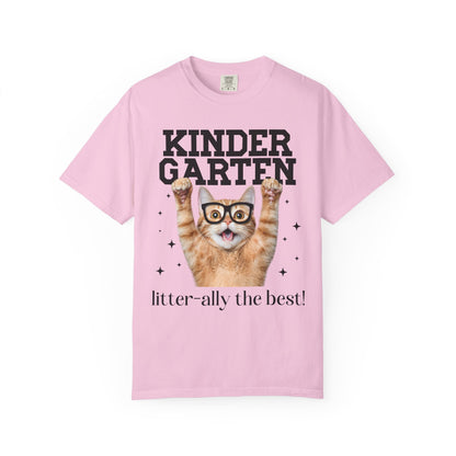 Kindergarten Teacher Cat Tee