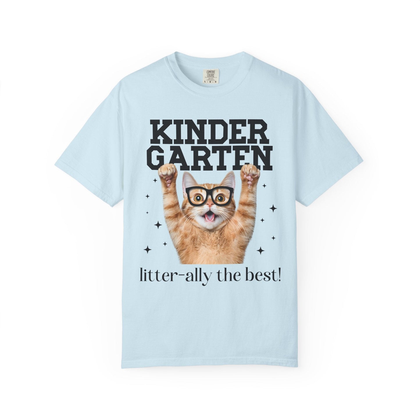 Kindergarten Teacher Cat Tee