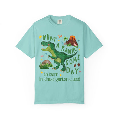 Kindergarten Teacher Dinosaur Lover Tee