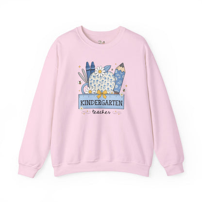 Kindergarten Teacher Floral Sweatshirt