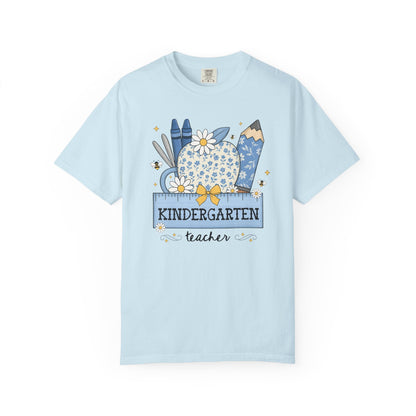 Kindergarten Teacher Flower Tee Shirt
