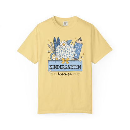 Kindergarten Teacher Flower Tee Shirt