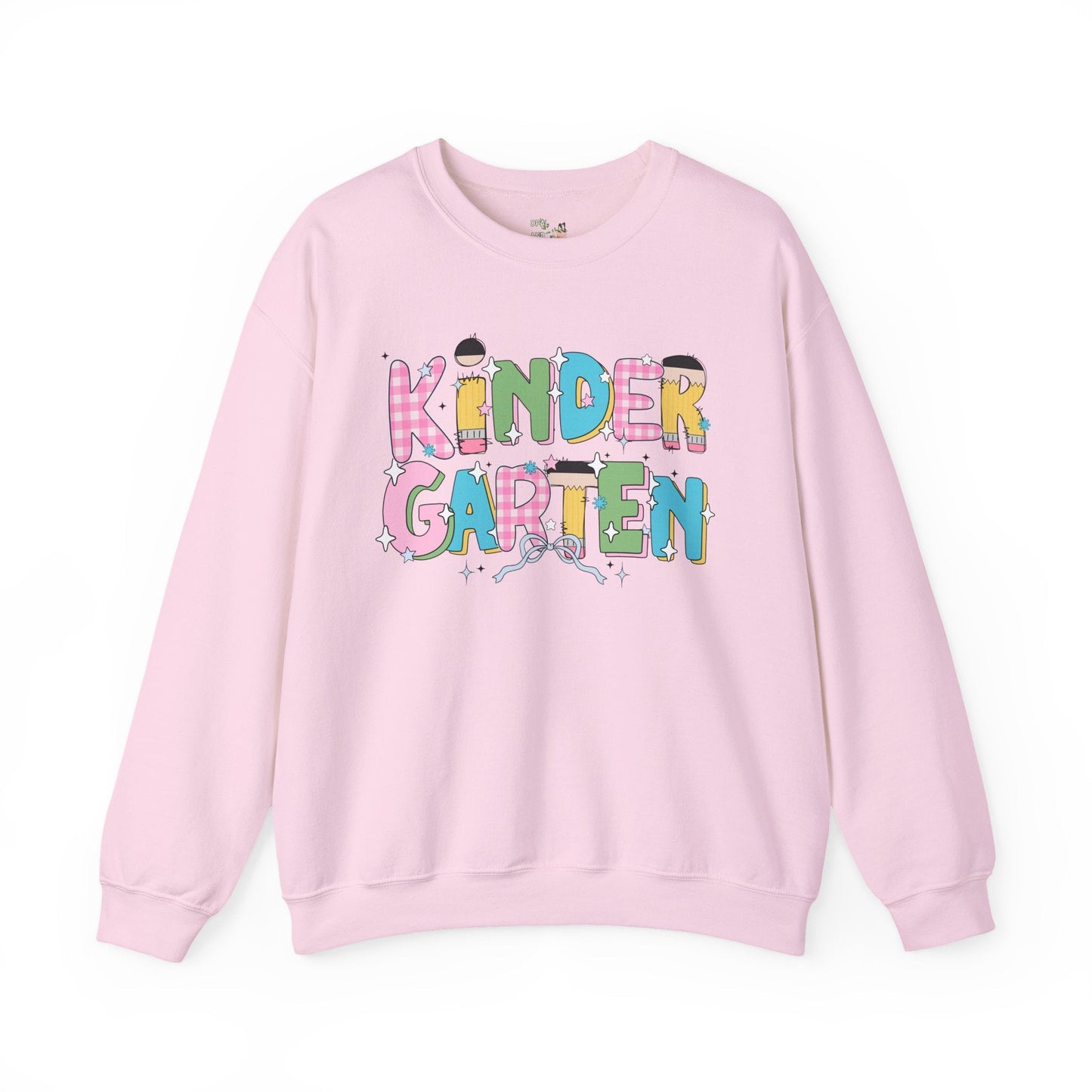 Kindergarten Teacher Sweatshirt with Bow
