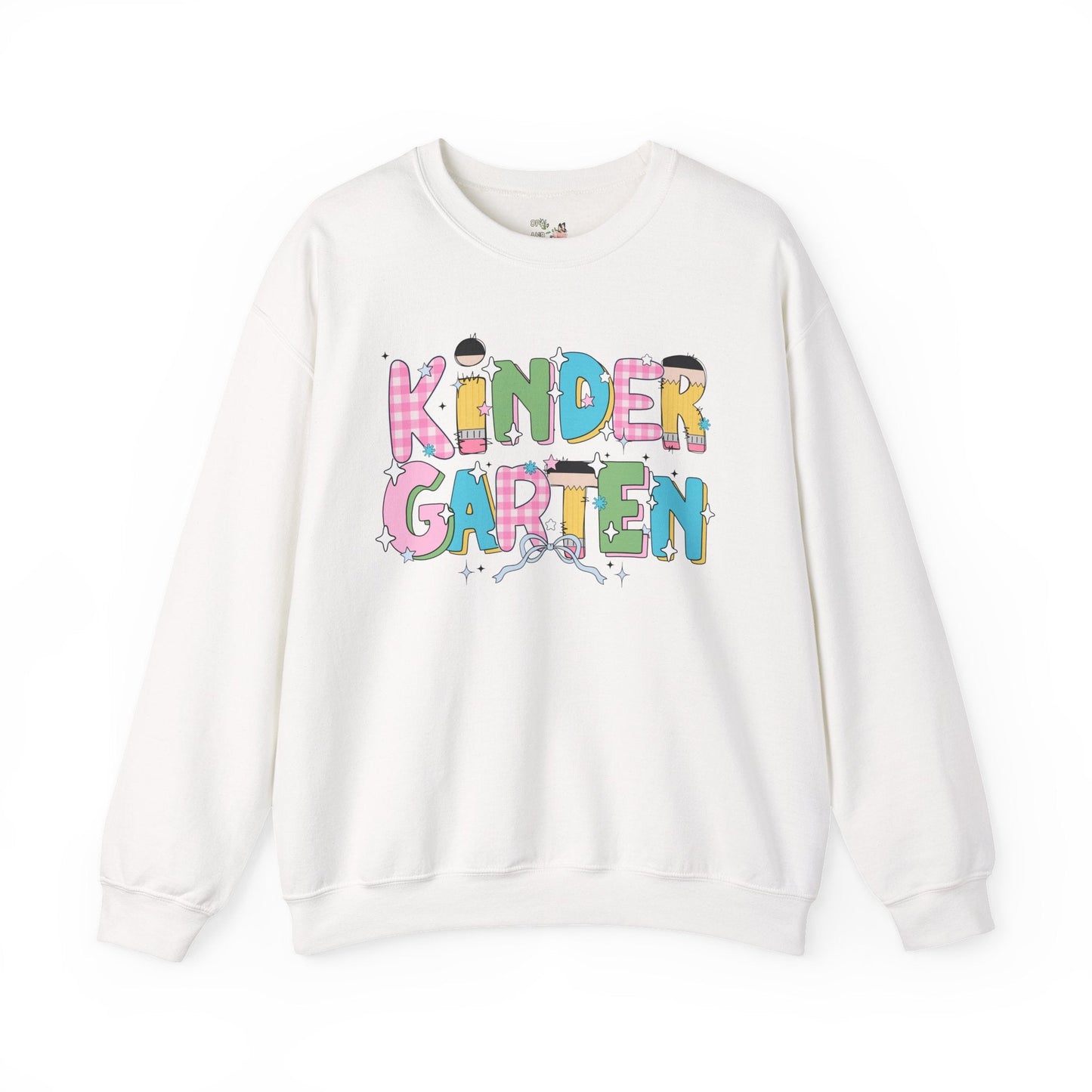 Kindergarten Teacher Sweatshirt with Bow