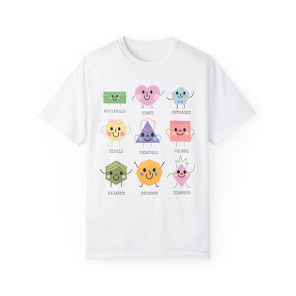 Kindergarten Teacher T-Shirt for Learning Shapes