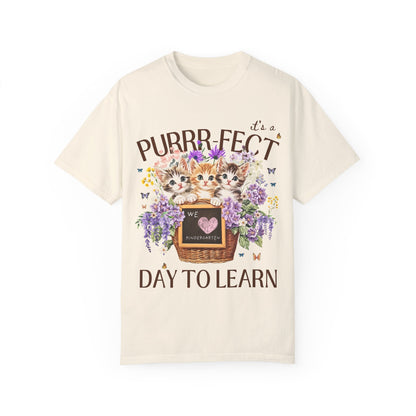 Kindergarten Cat Teacher Tee