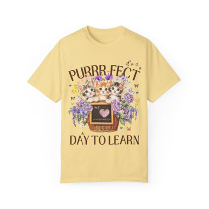 Kindergarten Cat Teacher Tee