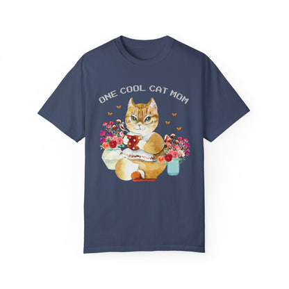 Funny Cat Tee Shirt for Cat Mom