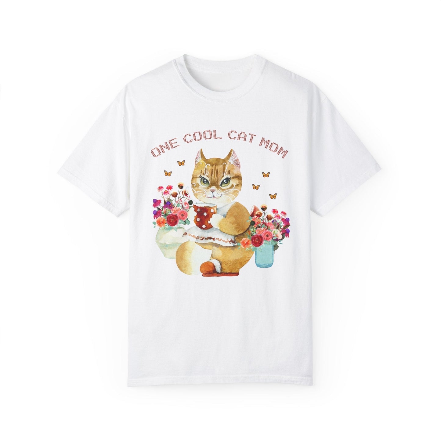 Funny Cat Tee Shirt for Cat Mom