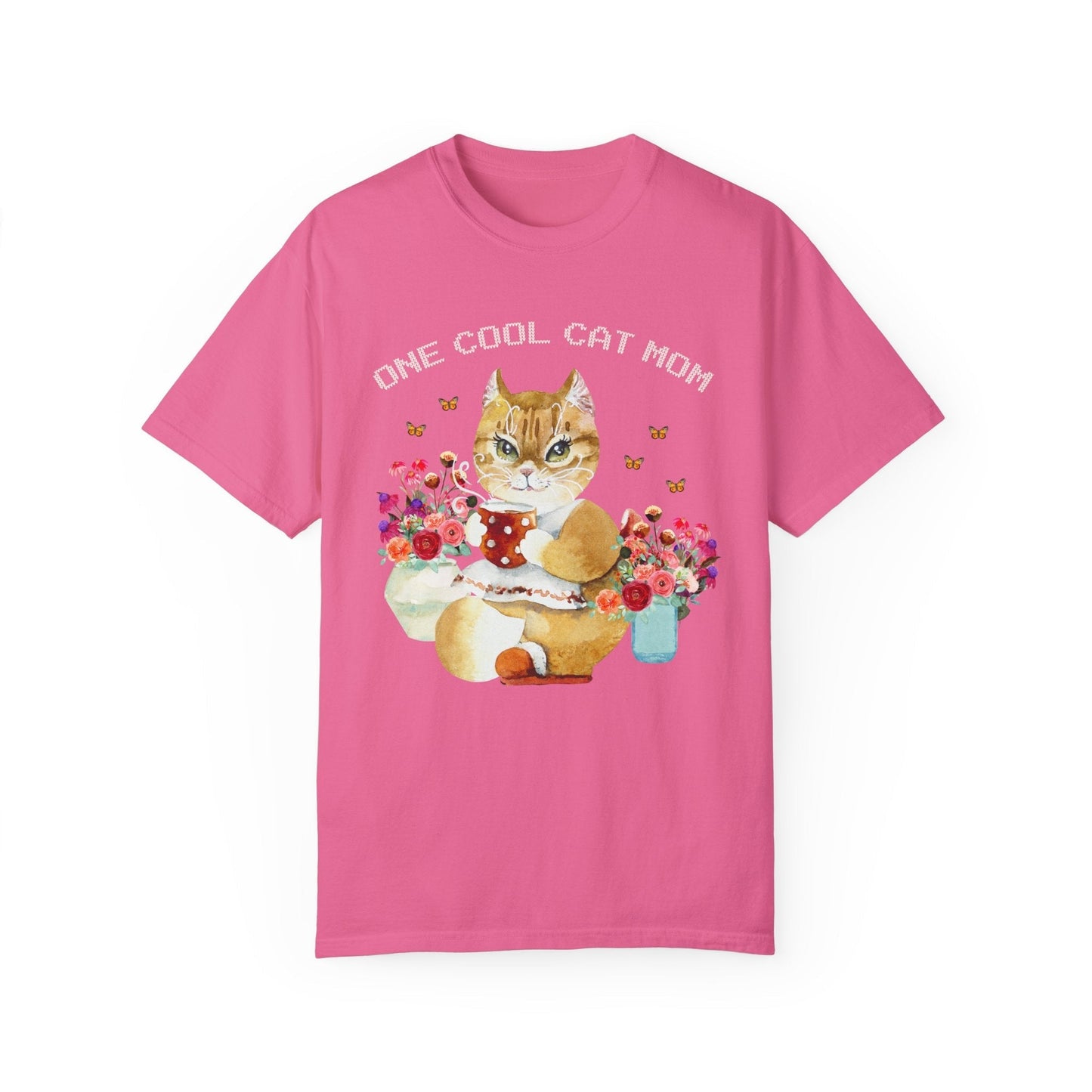 Funny Cat Tee Shirt for Cat Mom