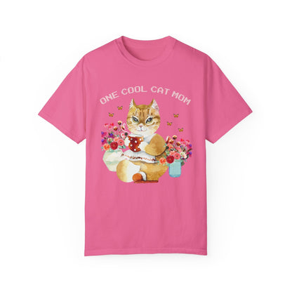 Funny Cat Tee Shirt for Cat Mom