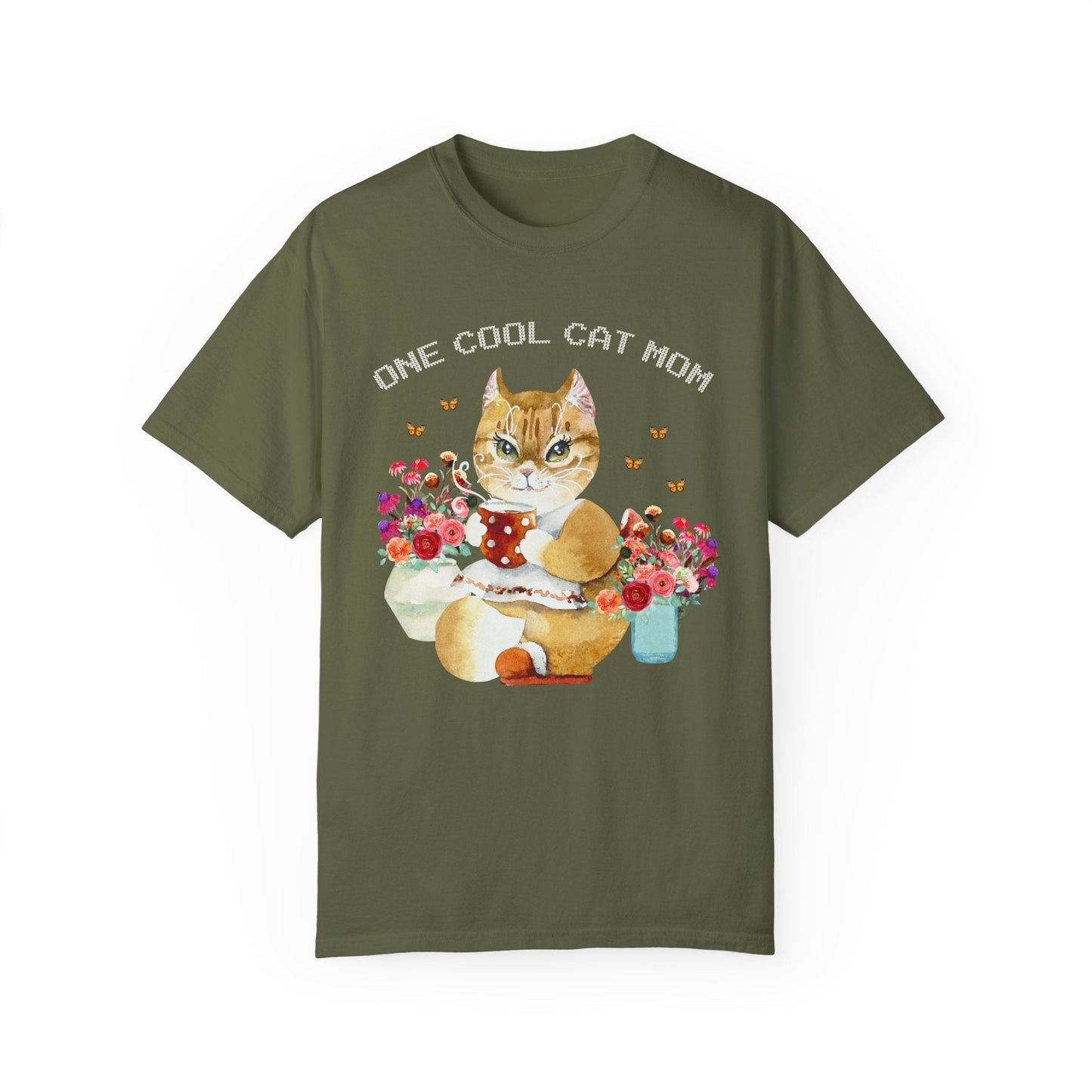 Funny Cat Tee Shirt for Cat Mom