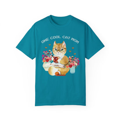Funny Cat Tee Shirt for Cat Mom