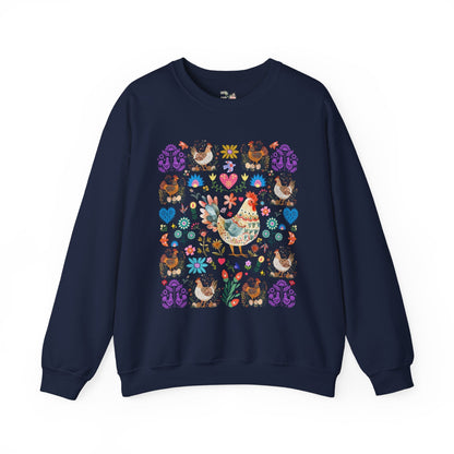 Kitschy Chicken Lover Sweatshirt