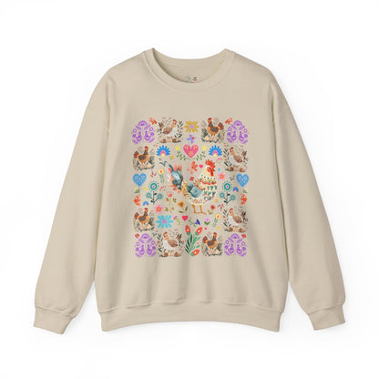 Kitschy Chicken Lover Sweatshirt