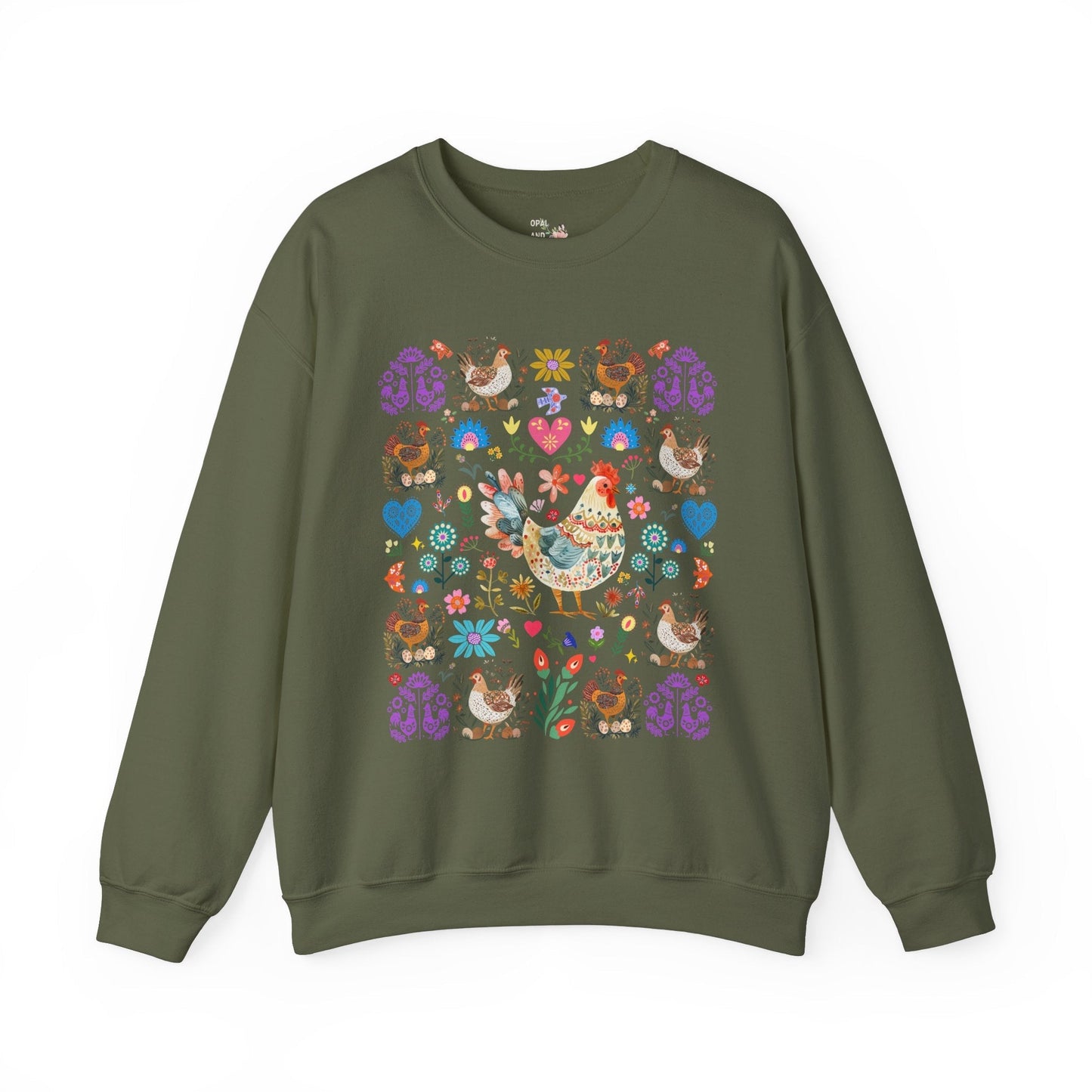 Kitschy Chicken Lover Sweatshirt