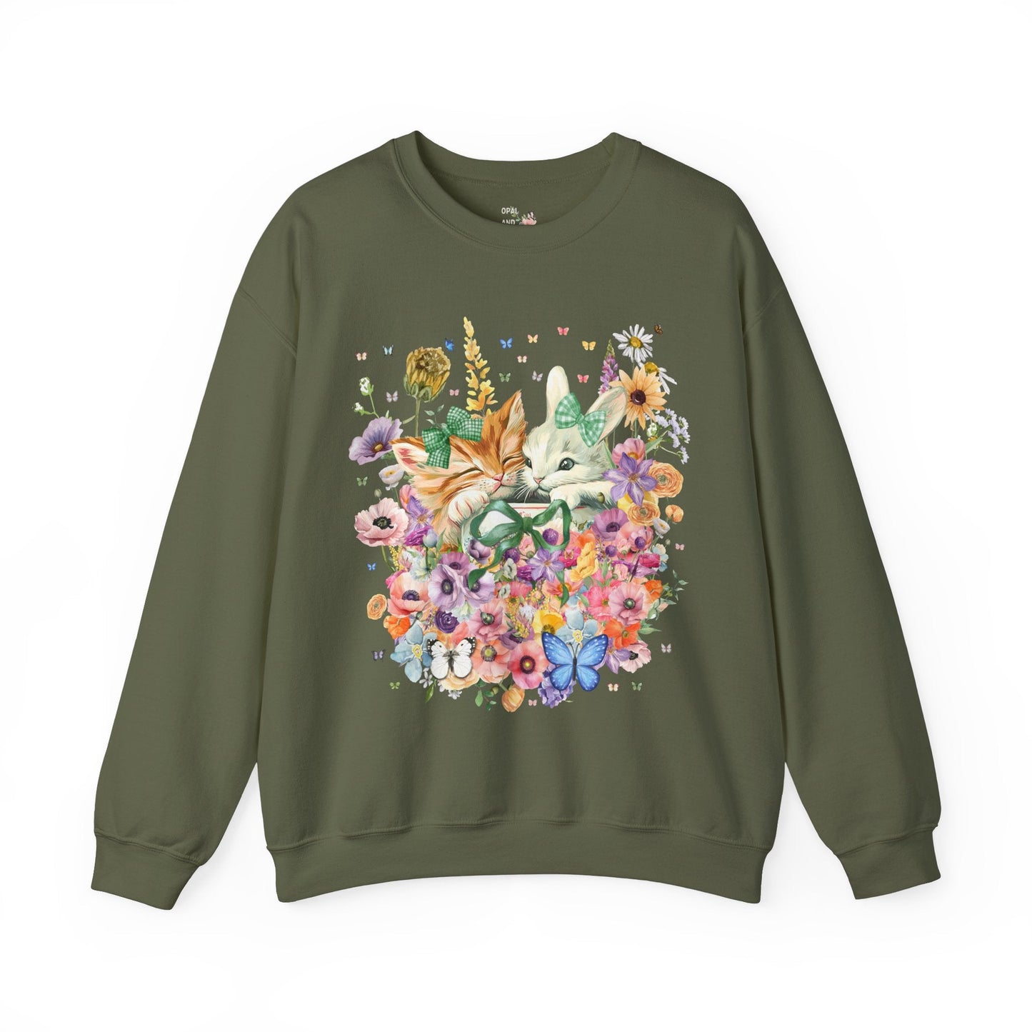 Kitten and Bunny Sweatshirt