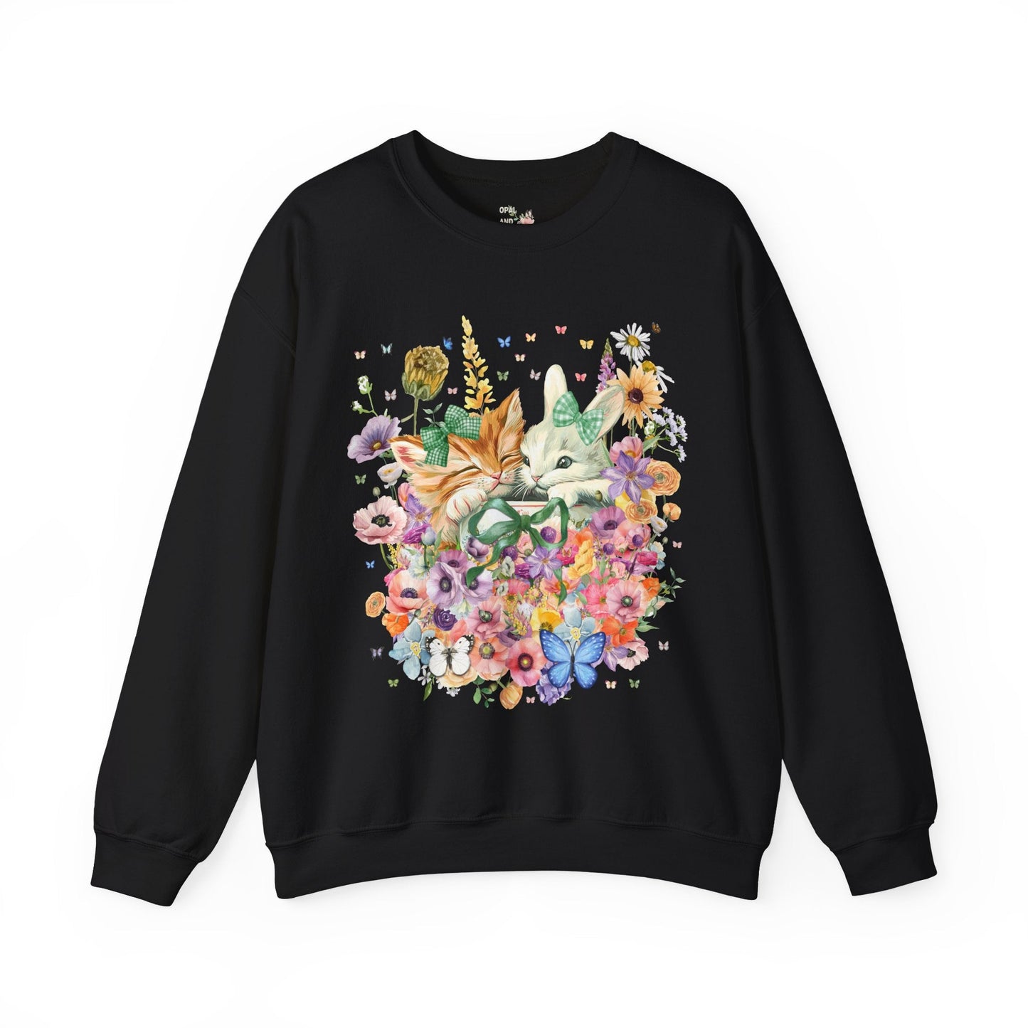 Kitten and Bunny Sweatshirt