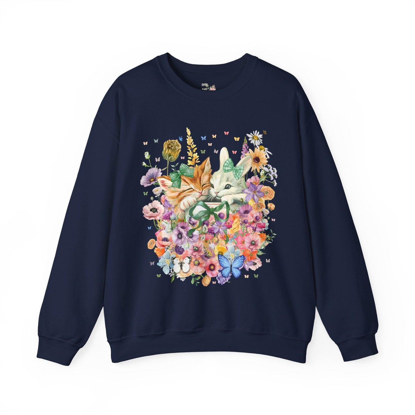 Kitten and Bunny Sweatshirt