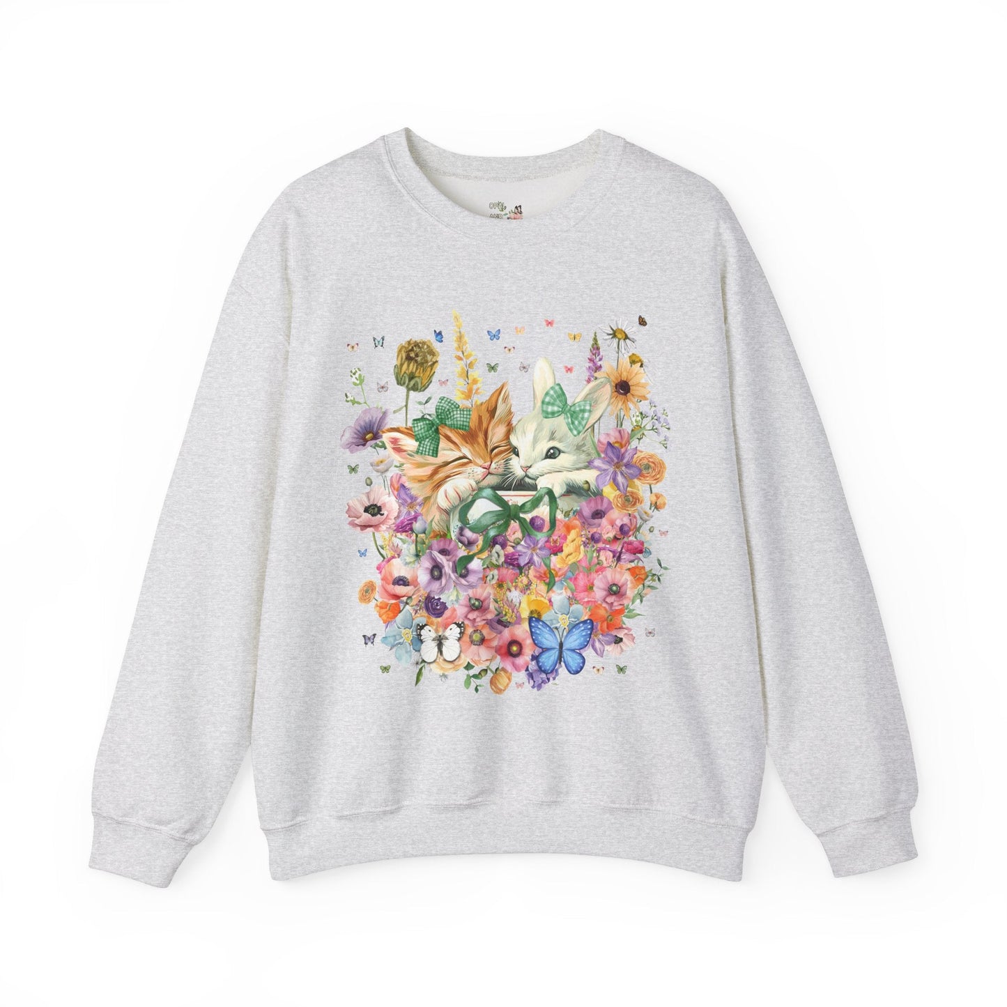 Kitten and Bunny Sweatshirt
