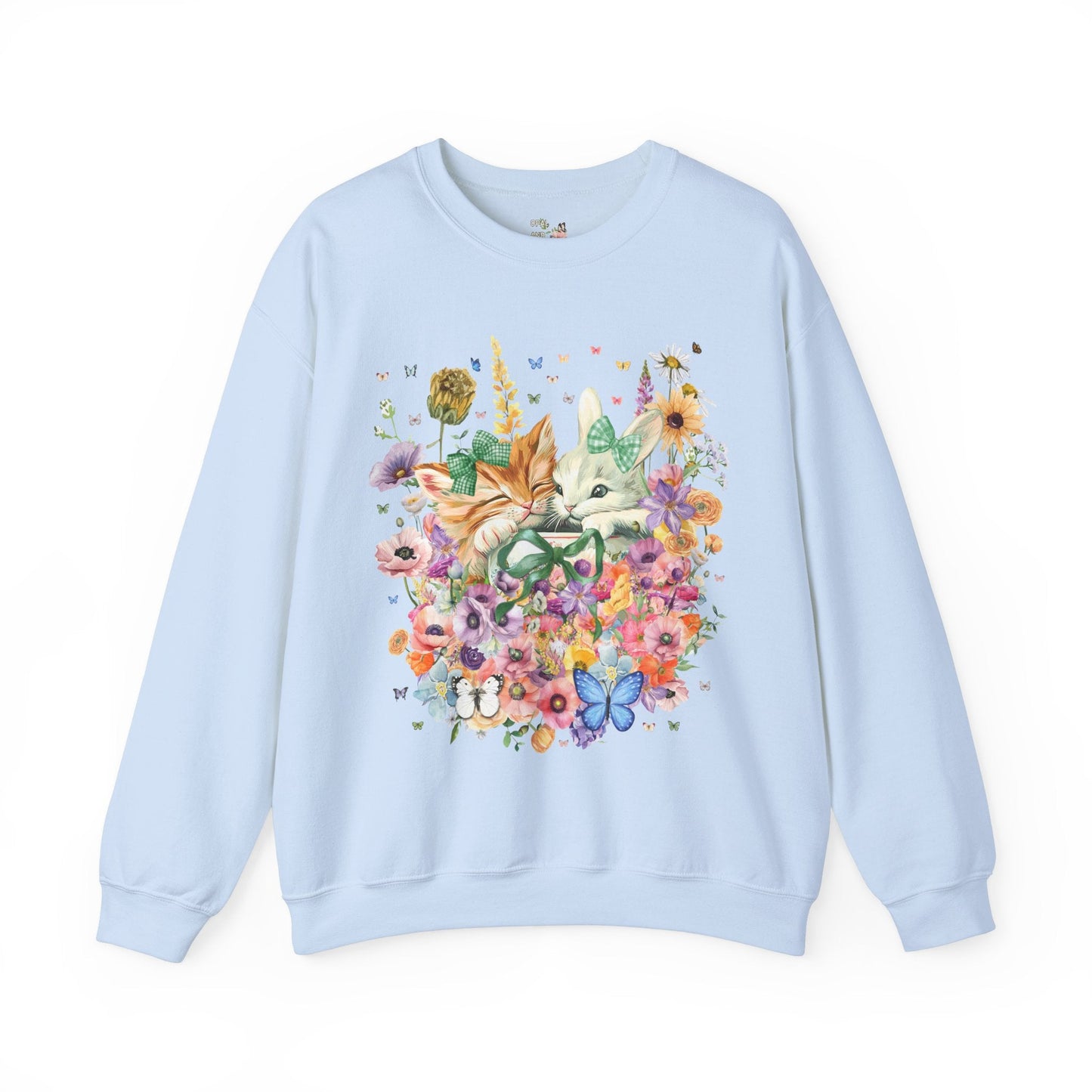 Kitten and Bunny Sweatshirt