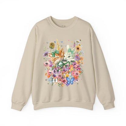 Kitten and Bunny Sweatshirt