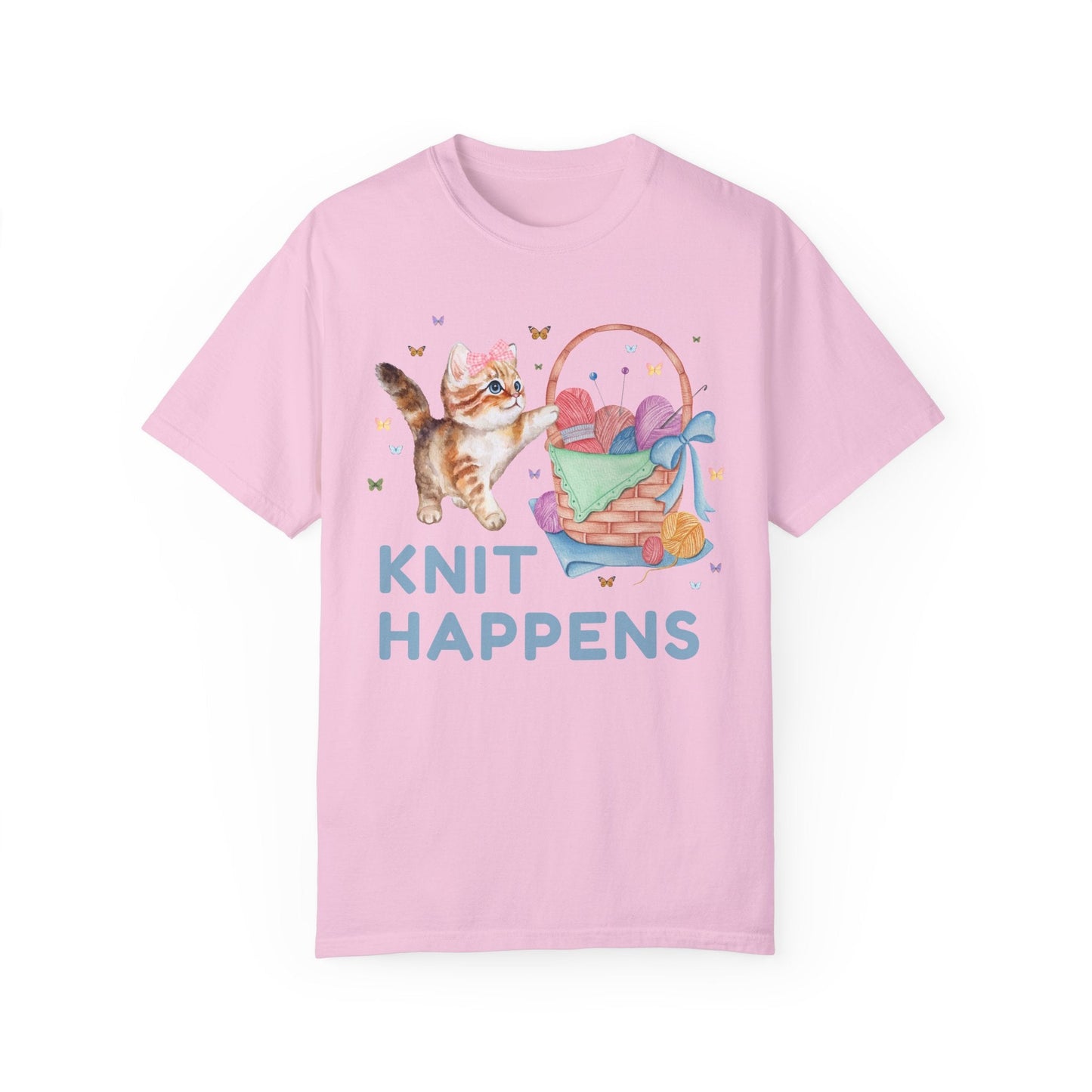 Knit Happens: 90s Aesthetic Cat Tee