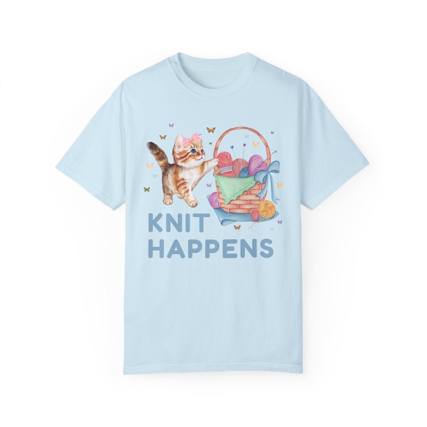 Knit Happens: 90s Aesthetic Cat Tee