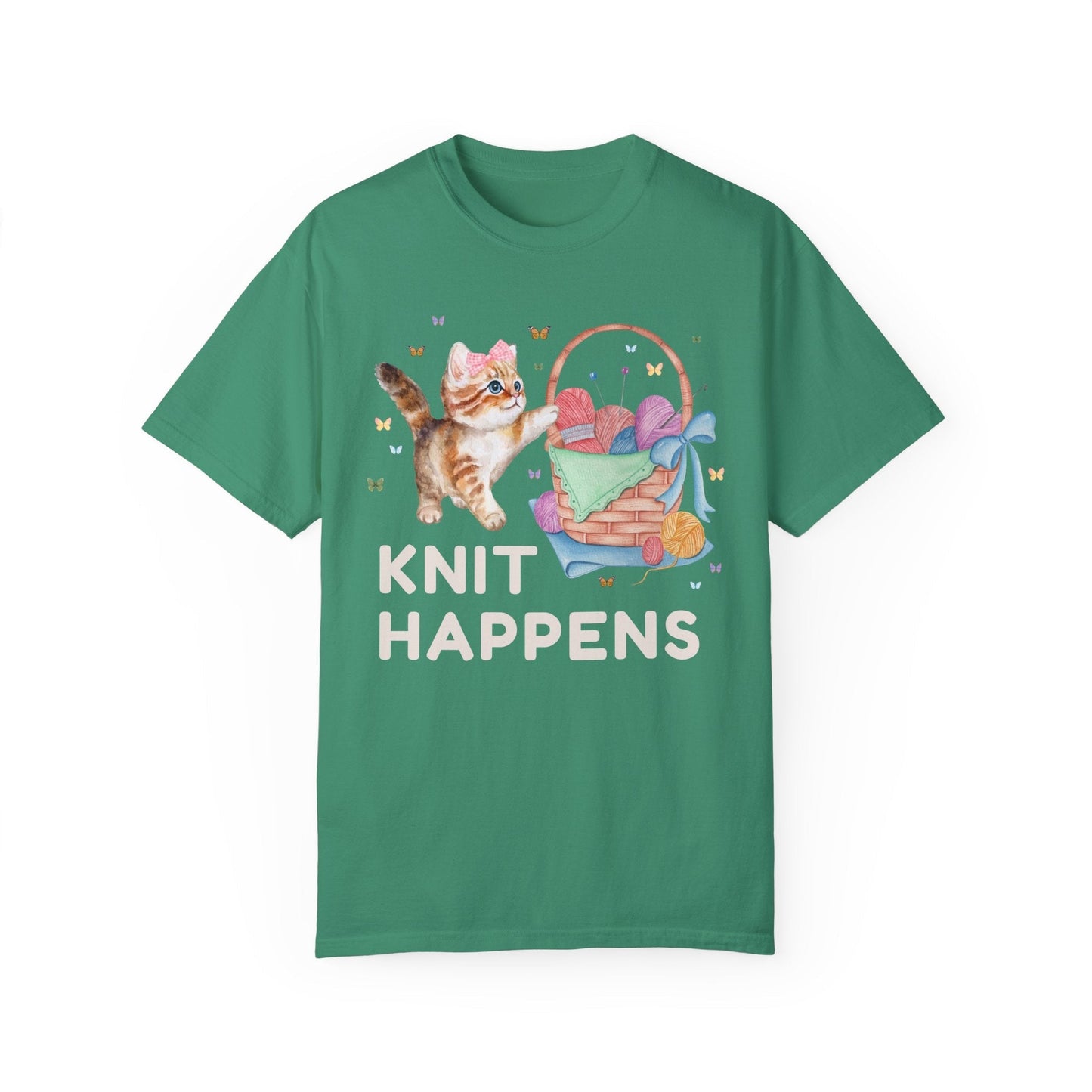 Knit Happens: 90s Aesthetic Cat Tee