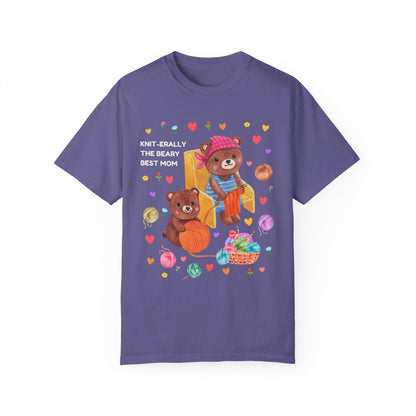 Kniterally The Best Mom Tee