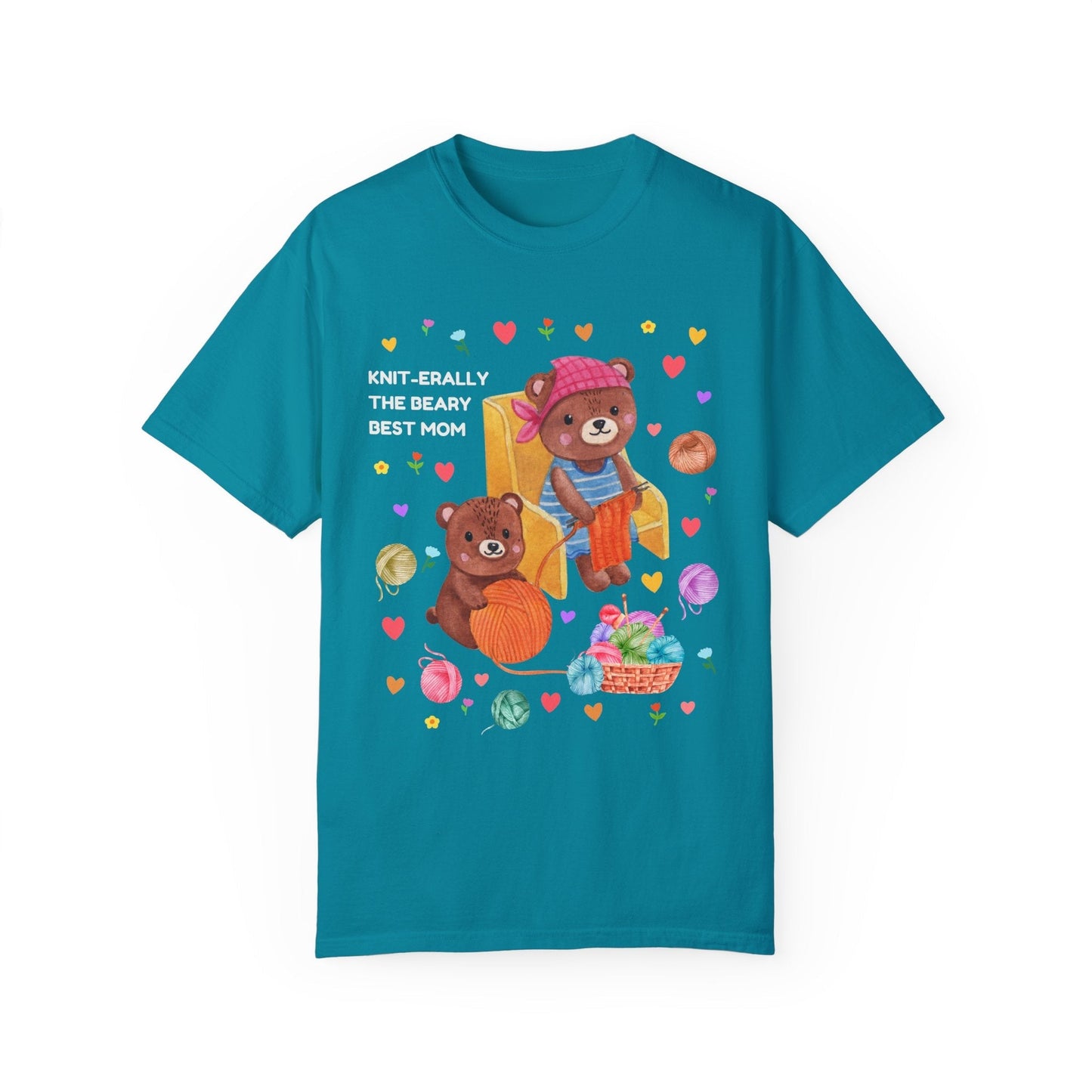 Kniterally The Best Mom Tee