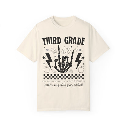 Last Day of School Third Grade Teacher Tee