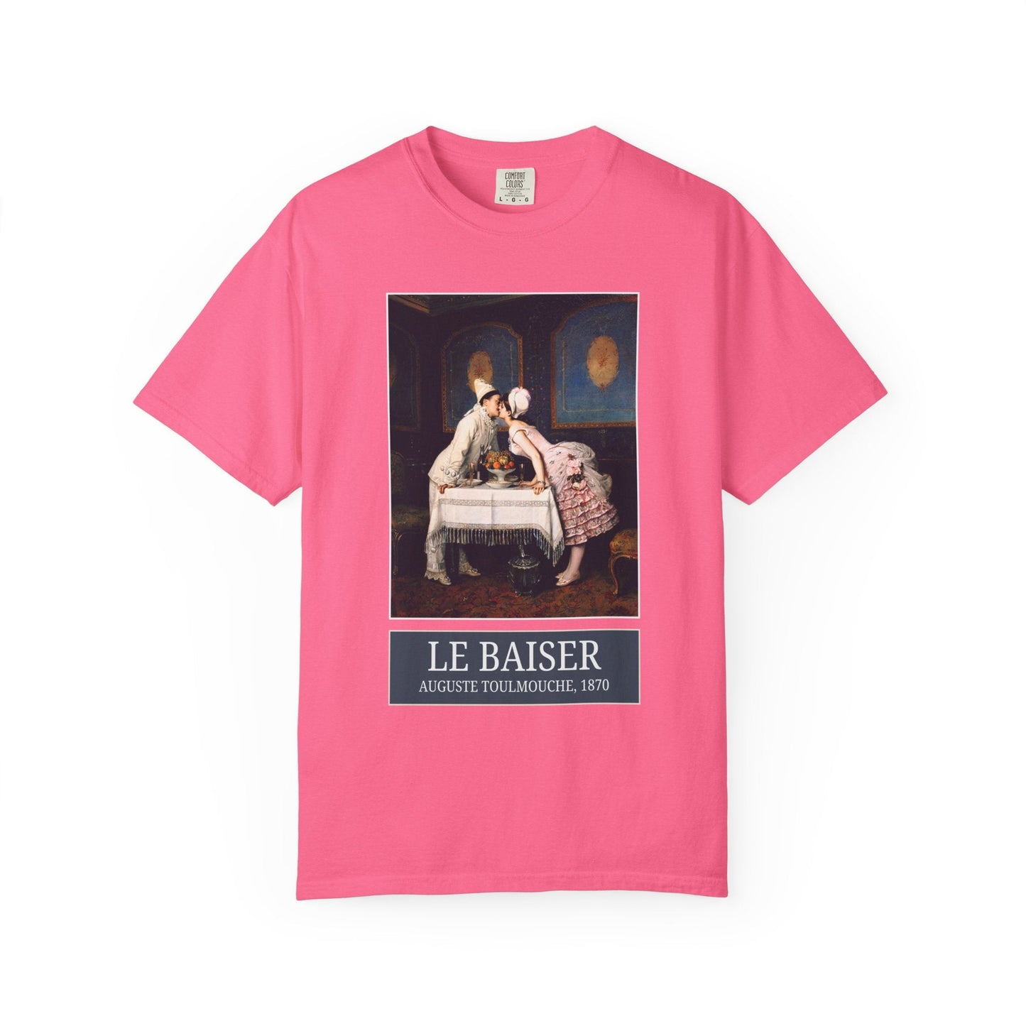 Le Baiser by Auguste Toulmouche Art History T-Shirt
