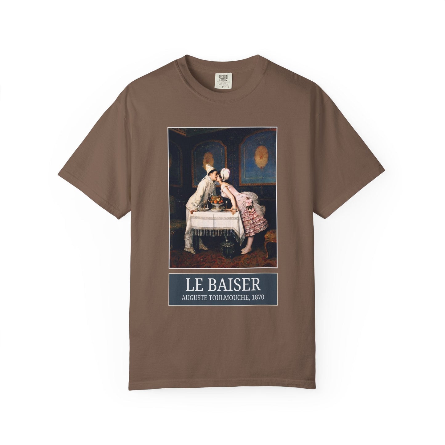 Le Baiser by Auguste Toulmouche Art History T-Shirt