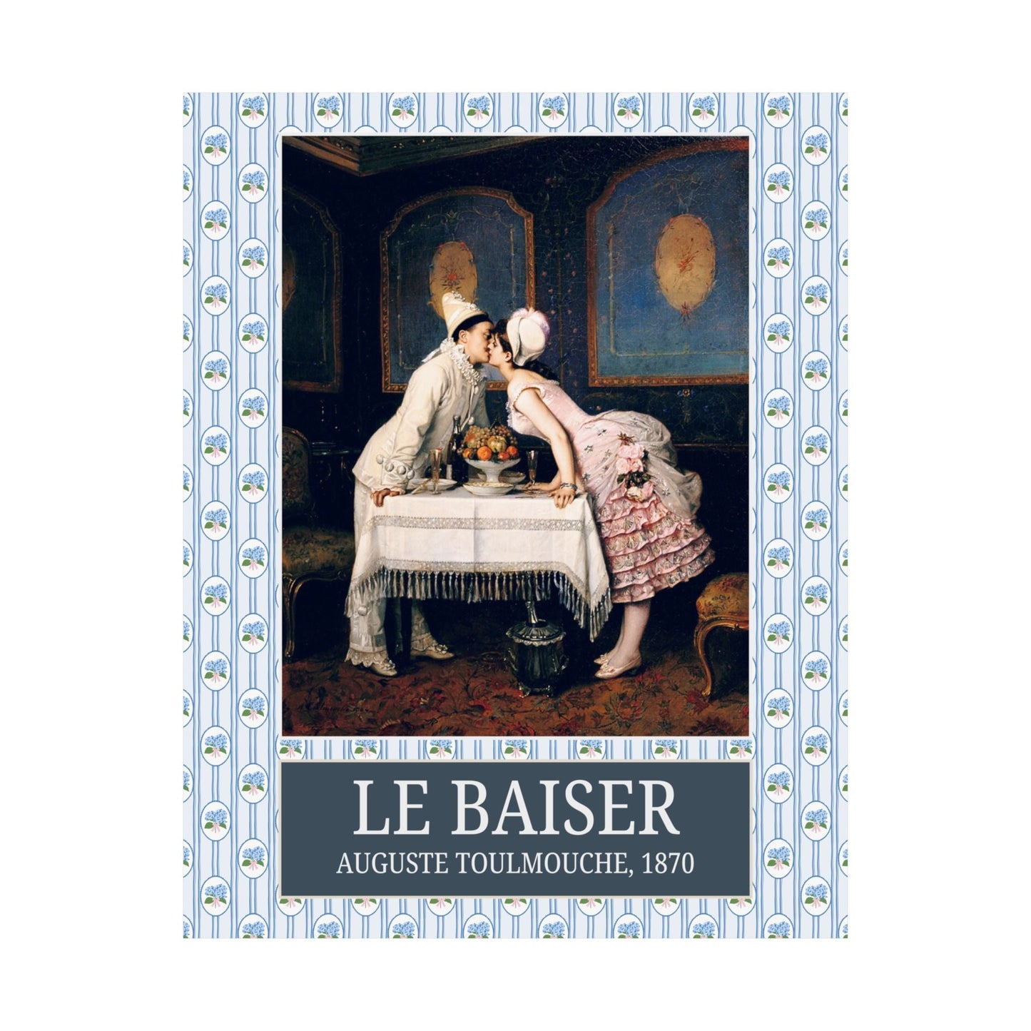 Le Baiser by Auguste Toulmouche