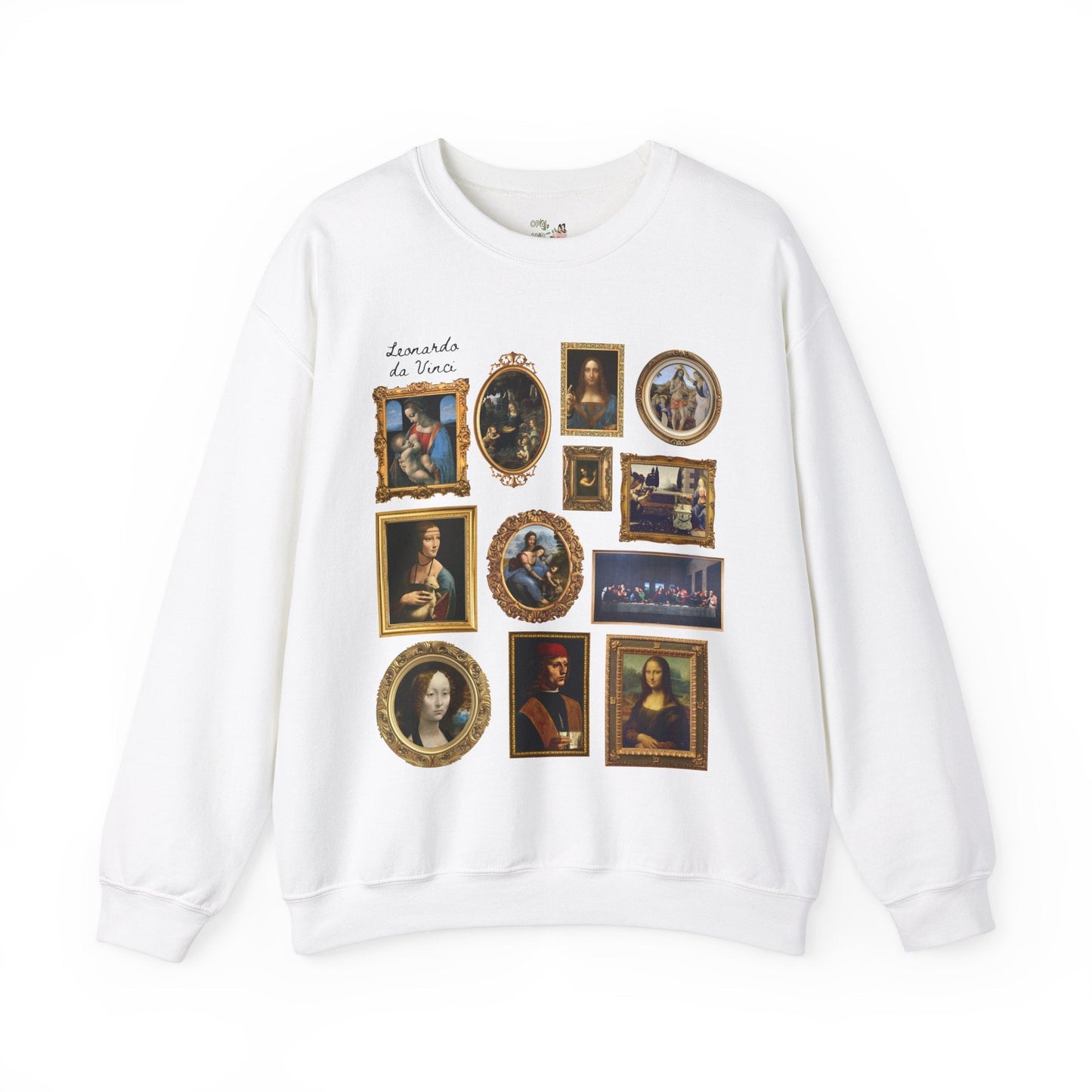 Lenoardo da Vinci Art History Sweatshirt