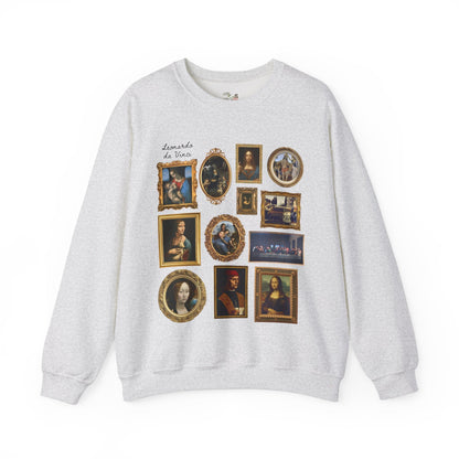 Lenoardo da Vinci Art History Sweatshirt